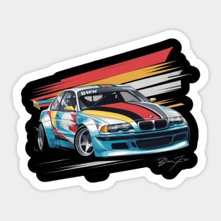 Bmw the prince of allemagne cars Sticker